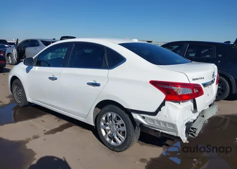 2017 Nissan Sentra Sv z USA, uszkodzony, nr VIN 3N1AB7AP5HY240801